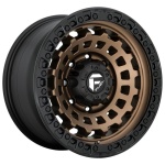 FUEL 1PC D634 ZEPHYR MATTE BRONZE BLACK BEAD RING 8.5x17 5x108 ET25 CB63.5 Other