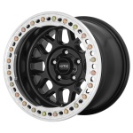 KMC KM235 GRENADE CRAWL SATIN BLACK 8.5x17 6x135 ET0 CB87.1 Must
