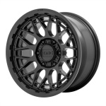 KMC KM722 TECHNIC SATIN BLACK 9x18 6x139.7 ET0 CB106.1 Must