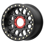 KMC Powersports KS235 GRENADE BEADLOCK SATIN BLACK 6x15 5x114.3 ET38 CB72.56 Must