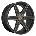 NICHE 1PC M236 CARINA MATTE MACHINED DOUBLE DARK TINT 10.5x20 5x114.3 ET20 CB66.5 Other