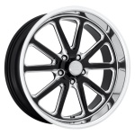US MAG 1PC U117 RAMBLER GLOSS BLACK MILLED 7x18 5x120.65 ET1 CB72.56 Must