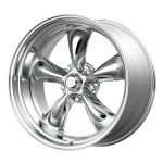 American Racing Vintage VN515 TORQ THRUST II 1 PC POLISHED 8x15 5x139.7 ET0 CB77.8 Kroom / Poleeritud