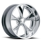 FOOSE 2PC F201 NITROUS HIGH LUSTER POLISHED 11x18 5x127 ET-51 CB78.3 Kroom / Poleeritud