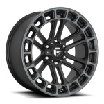 FUEL 1PC FC720 Matte Black Double Dark Tint Machined 9x20 6x135 ET1 CB87.1 Must