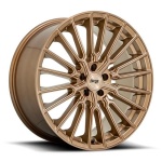 NICHE 1PC M264 PREMIO BRONZE BRUSHED 10.5x20 5x120 ET35 CB72.5 Kuldne / Pronks