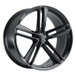 OHM LIGHTNING GLOSS BLACK 10.5x21 5x120 ET40 CB64.15 Must