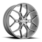 ASANTI BLACK ABL-38 MONARCH TRUCK TITANIUM BRUSHED 9.5x22 6x135 ET38 CB87.1 Other