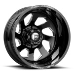 FUEL MONO DD39 FF39D GLOSS BLACK MILLED 8.25x20 8x200 ET105 CB142.2 Must