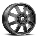 FUEL MONO DE09 FF09D MATTE BLACK MILLED 12x22 10x170 ET-50 CB125.1 Must