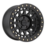 BLACK RHINO PRIMM MATTE BLACK W/ BRASS BOLTS 9.5x18 8x165.1 ET0 CB122.4 Must