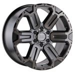 BLACK RHINO WANAKA MATTE GUNMETAL W/ BRUSHED FACE & GUNMETAL T 8.5x17 6x139.7 ET12 CB112.1 Other