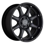 BLACK RHINO GLAMIS MATTE BLACK 9x18 8x170 ET12 CB125.1 Must