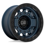 BLACK RHINO AVENGER BEADLOCK NAVY BLUE W/ BLACK HARDWARE 8.5x17 6x139.7 ET0 CB112.1 Other