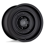BLACK RHINO SOLID MATTE BLACK 9.5x17 6x139.7 ET-12 CB112.1 Must