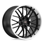 Cray EAGLE GLOSS BLACK W/ MIRROR CUT LIP 10.5x20 5x120.65 ET69 CB70.3 Must