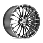 Victor Equipment WURTTEMBURG GUNMETAL W/ MIRROR CUT FACE 10.5x18 5x130 ET55 CB71.5 Other