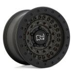 BLACK RHINO BARRICADE OLIVE DAB GREEN W/ BLACK ROCK GUARD 8.5x17 5x127 ET-34 CB71.5 Must