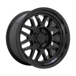 BLACK RHINO DELTA GLOSS BLACK 9.5x20 5x127 ET2 CB71.5 Must