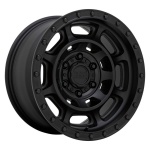 BLACK RHINO CONVOY MATTE BLACK 8.5x17 6x139.7 ET-10 CB112.1 Must