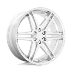 DUB 1PC S265 DIRTY DOG CHROME 10x24 6x135 ET30 CB87.1 Kroom / Poleeritud