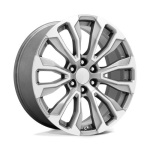 OE CREATIONS PR211 SILVER MACHINED FACE 10x24 6x139.7 ET31 CB78.1 Hall / Hõbedane