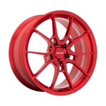 Niche Mono T113 KANAN BRUSHED CANDY RED 9.5x20 5x120 ET45 CB72.56 Red