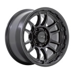 KMC KM727 WRATH SATIN BLACK 8.5x17 5x127 ET-10 CB71.5 Must