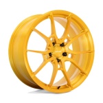 Niche Mono T112 KANAN BRUSHED CANDY GOLD 10x20 5x115 ET45 CB71.5 Kuldne / Pronks