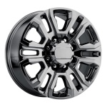 OE CREATIONS PR207 BLACK CHROME 8.5x20 8x180 ET47 CB124.2 Other
