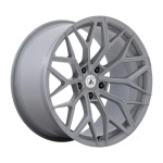 ASANTI BLACK ABL-39 TWO TONED BATTLESHIP GRAY 11x20 5x115 ET22 CB71.5 Other