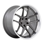 AMERICAN RACING AR942 MATTE GUNMETAL W/ MACHINED LIP 12x20 5x115 ET6 CB71.5 Other