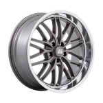 US MAG 1PC U139 SANTA CRUZ ANTHRACITE W/ DIAMOND CUT LIP 10.5x22 5x127 ET0 CB78.1 Other