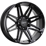 DIRT A.T D88 Glossblack 10x22 ET-20 CB106.1 Must