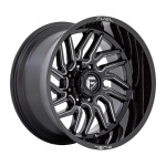 FUEL 1PC D807 HURRICANE GLOSS BLACK MILLED 10x20 8x170 ET-18 CB125.1 Must