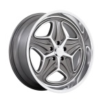 FOOSE 1PC F172 MERLOT ANTHRACITE MACHINED 9x22 5x120.65 ET15 CB72.56 Other