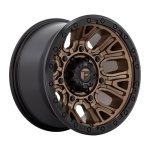 FUEL 1PC D826 TRACTION MATTE BRONZE W/ BLACK RING 10x20 6x139.7 ET-18 CB106.1 Other