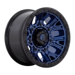 FUEL 1PC D827 TRACTION DARK BLUE W/ BLACK RING 10x20 6x139.7 ET-18 CB106.1 Other