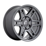 FUEL 1PC D838 SLAYER MATTE GUNMETAL 8.5x17 6x139.7 ET1 CB106.1 Other