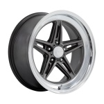 American Racing Vintage VN514 GROOVE ANTHRACITE W/ DIAMOND CUT LIP 8x18 5x120.65 ET0 CB72.56 Other
