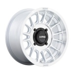 KMC Powersports KS138 IMPACT UTV SILVER W/ MACHINED FACE 7x15 4x137 ET10 CB96 Hall / Hõbedane