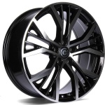 Carbonado Power Black Front Polished 8x18 5x112 ET45 CB66.5 Other