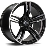 Carbonado Diamond Matt Black Front Polished 8x17 5x120 ET33 CB72.6 Other