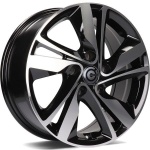 Carbonado Sunshine Black Front Polished 6.5x16 5x114.3 ET40 CB73.1 Other