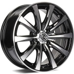 Carbonado Raven Black Front Polished 7x16 5x118 ET40 CB71.1 Other
