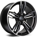 Carbonado Dynamite Matt Black Front Polished 8x17 5x120 ET30 CB72.6 Other