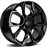Carbonado Beast Black Front Polished 8x18 5x112 ET43 CB57.1 Other