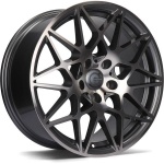 Carbonado Crazy Anthracite Front Polished 8.5x18 5x120 ET35 CB72.6 Kroom / Poleeritud
