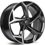 Carbonado Tropico Black Front Polished 6.5x16 5x100 ET38 CB57.1 Other