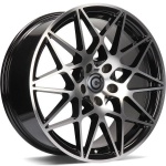 Carbonado Crazy Black Front Polished 8.5x18 5x120 ET35 CB72.6 Other